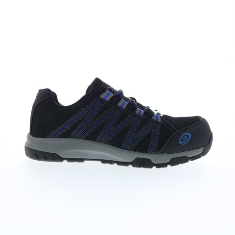Nautilus Accelerator Oxford Carbon Toe ESD Mens Black Wide Work Shoes