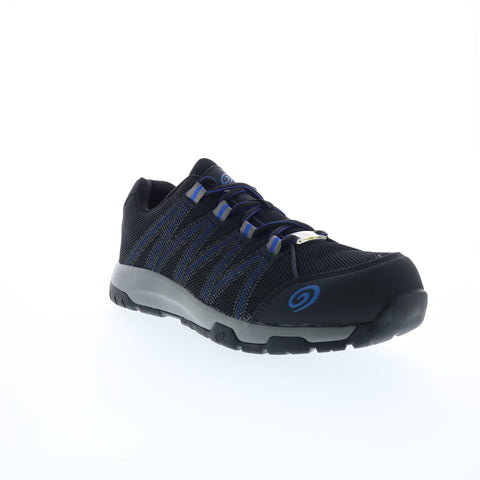 Nautilus Accelerator Oxford Carbon Toe ESD Mens Black Wide Work Shoes
