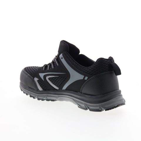 Nautilus Tempest Alloy Toe SD10 N1570 Mens Black Canvas Athletic Work Shoes