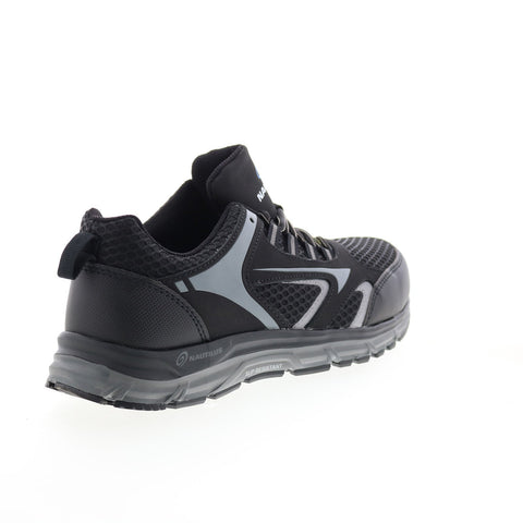 Nautilus Tempest Alloy Toe SD10 N1570 Mens Black Canvas Athletic Work Shoes