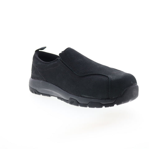 Nautilus Slip-On Composite Toe ESD N1656 Mens Black Athletic Work Shoes