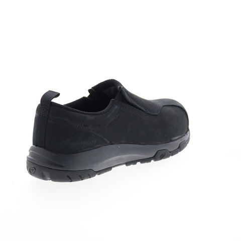 Nautilus Slip-On Composite Toe ESD N1656 Mens Black Athletic Work Shoes