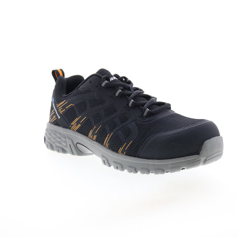 Nautilus Stratus Electric Hazard N1902 Mens Black Wide Athletic Work Shoes