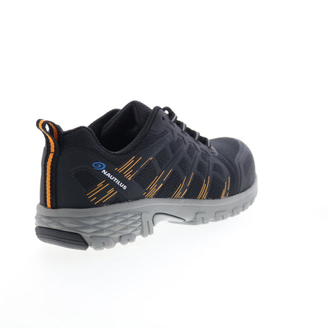 Nautilus Stratus Electric Hazard N1902 Mens Black Wide Athletic Work Shoes