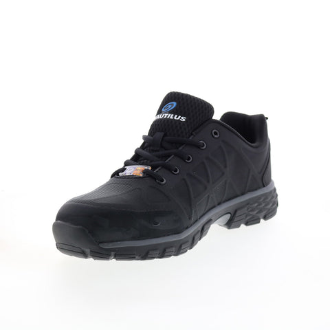 Nautilus Spark Alloy Toe SD10 N2000 Mens Black Wide Athletic Work Shoes