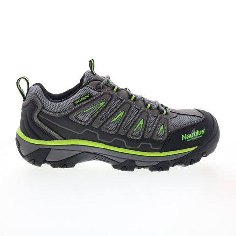 Nautilus Steel Toe Electric Hazard N2208 Mens Gray Wide Work & Safety Shoes