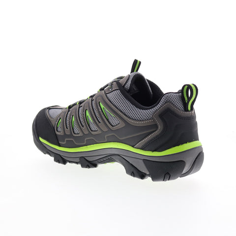 Nautilus Steel Toe Electric Hazard Mens Gray Wide Athletic Work Shoes