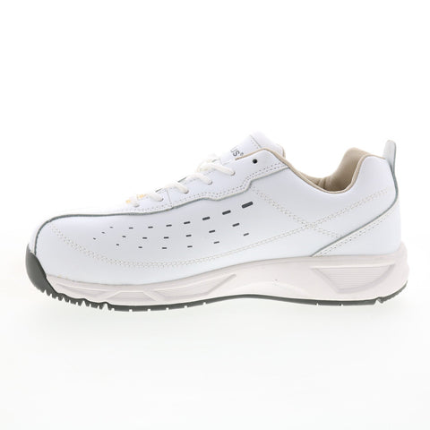Nautilus Specialty Electrostatic Dissipative Soft Toe SD10 Mens White Work Shoes
