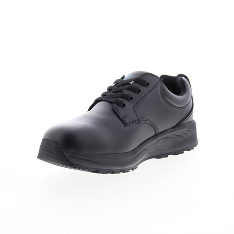 Nautilus Skidbuster Oxford SR Soft Toe Electric Hazard Womens Black Work Shoes