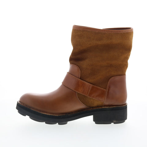 Fly London Naly NALY141FLY-003 Womens Brown Leather Casual Dress Boots