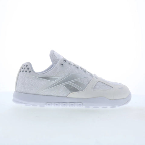 Reebok Nano 2.0 Womens White Synthetic Lace Up Athletic Cross Training Shoes