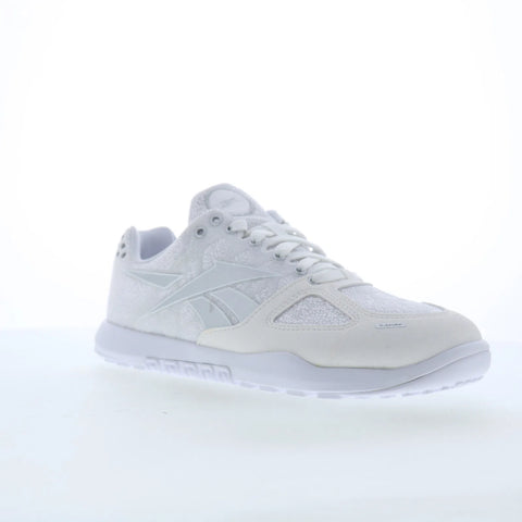 Reebok Nano 2.0 Womens White Synthetic Lace Up Athletic Cross Training Shoes