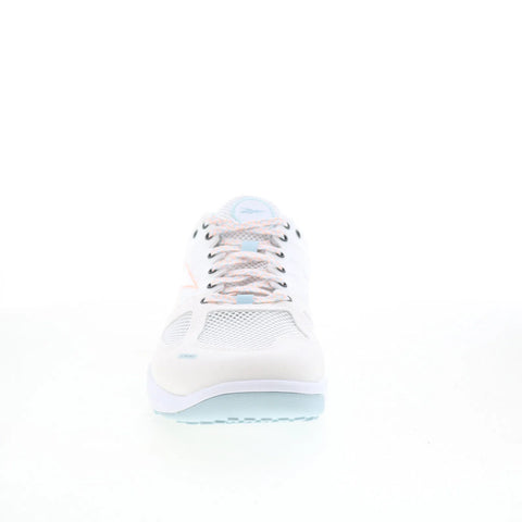 Reebok Nano 2.0 Mens White Leather Lace Up Athletic Cross Training Shoes
