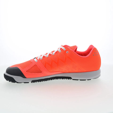 Reebok Nano 2.0 Mens Orange Canvas Lace Up Athletic Cross Training Shoes