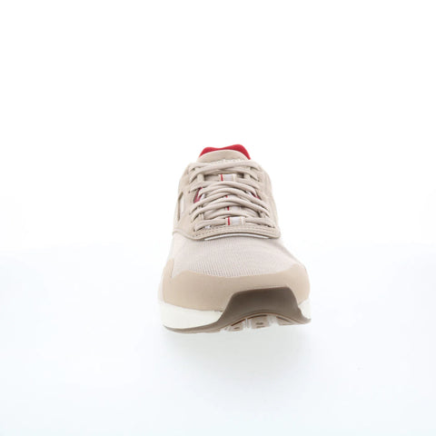 Reebok Nano Classic Mens Beige Mesh Lace Up Athletic Cross Training Shoes