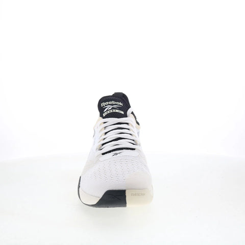 Reebok Nano Court Mens White Mesh Lace Up Athletic Tennis Shoes