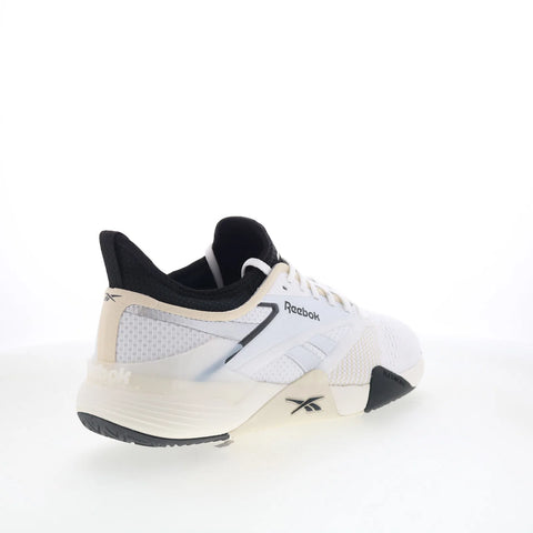 Reebok Nano Court Mens White Mesh Lace Up Athletic Tennis Shoes
