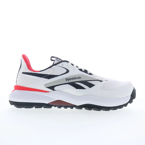 Reebok Nano Golf Mens White Canvas Lace Up Athletic Golf Shoes