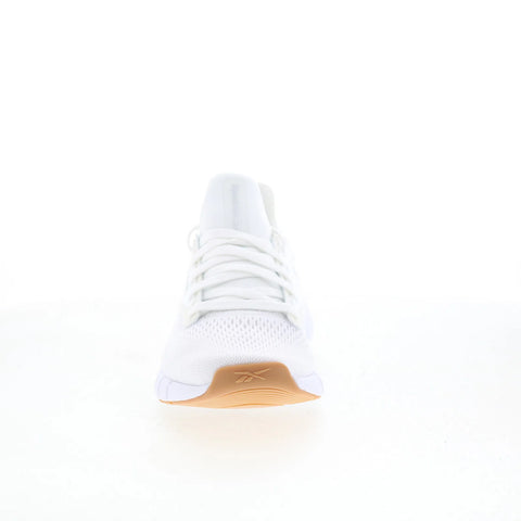 Reebok Nano Gym Womens White Canvas Lace Up Athletic Cross Training Shoes
