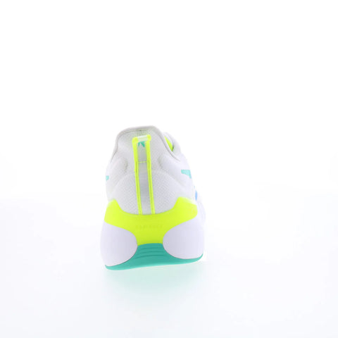 Reebok Nano Gym Mens White Mesh Lace Up Athletic Cross Training Shoes
