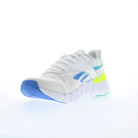 Reebok Nano Gym Mens White Mesh Lace Up Athletic Cross Training Shoes