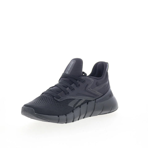 Reebok Nano Gym Womens Black Canvas Lace Up Athletic Cross Training Shoes