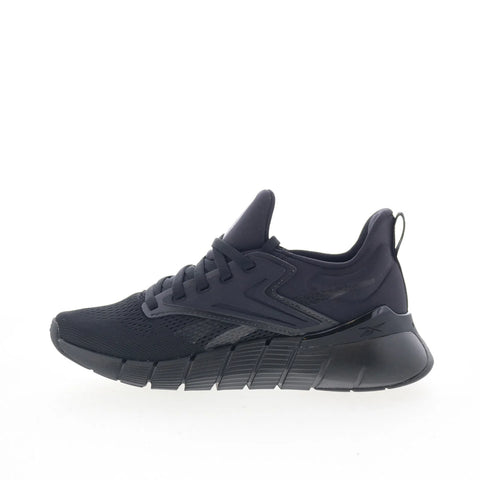 Reebok Nano Gym Womens Black Canvas Lace Up Athletic Cross Training Shoes