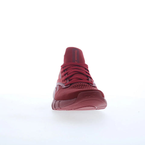 Reebok Nano Gym Womens Red Canvas Lace Up Athletic Cross Training Shoes