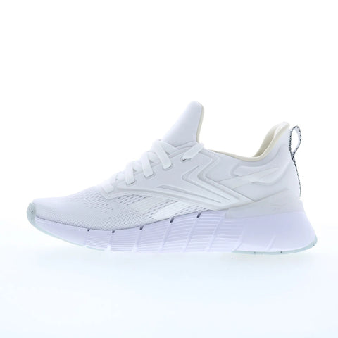 Reebok Nano Gym Womens White Mesh Lace Up Athletic Cross Training Shoes