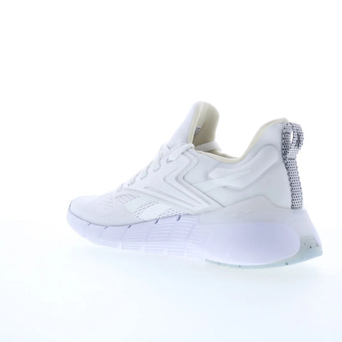 Reebok Nano Gym Womens White Mesh Lace Up Athletic Cross Training Shoes