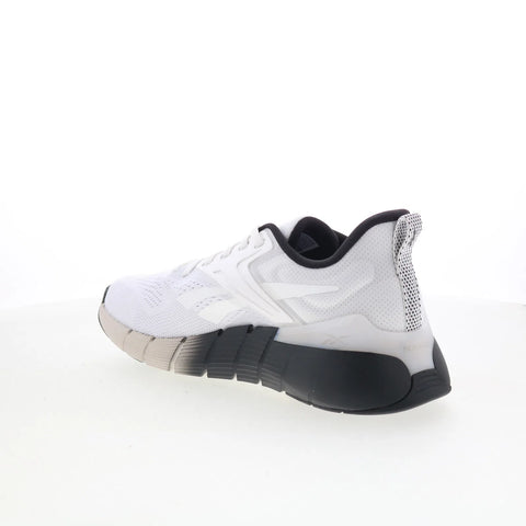 Reebok Nano Gym Mens White Mesh Lace Up Athletic Cross Training Shoes