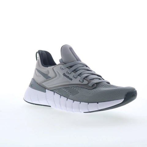 Reebok Nano Gym Womens Gray Canvas Lace Up Athletic Cross Training Shoes