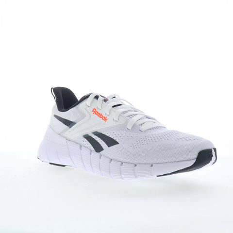Reebok Nano Gym Mens White Mesh Lace Up Athletic Cross Training Shoes