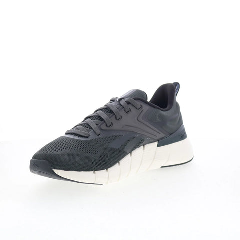Reebok Nano Gym Mens Black Mesh Lace Up Athletic Cross Training Shoes