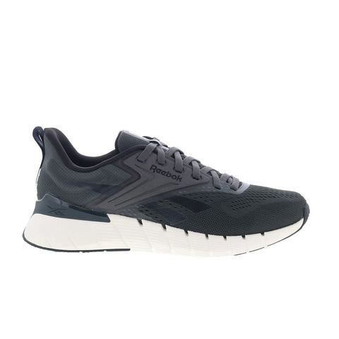 Reebok Nano Gym Mens Black Mesh Lace Up Athletic Cross Training Shoes