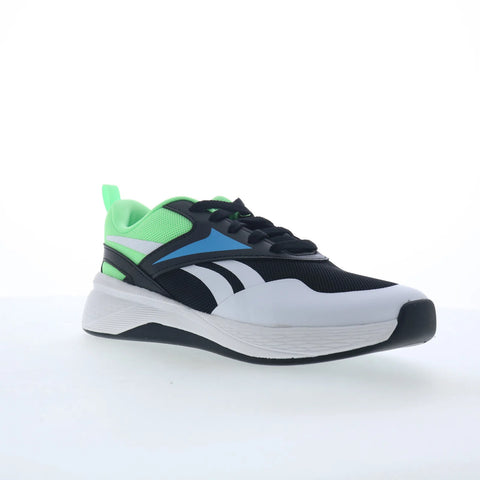Reebok Nano Play Kids Black Mesh Lace Up Lifestyle Sneakers Shoes