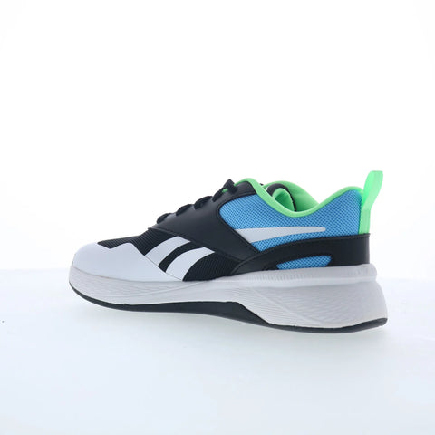 Reebok Nano Play Kids Black Mesh Lace Up Lifestyle Sneakers Shoes