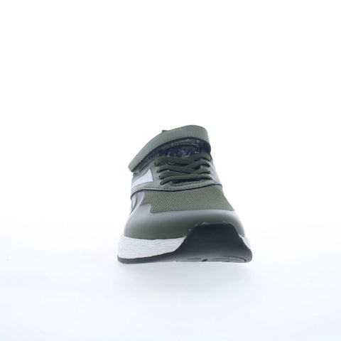 Reebok Nano Play Stretch Lace Strap Kids Green Lifestyle Sneakers Shoes