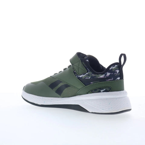 Reebok Nano Play Stretch Lace Strap Kids Green Lifestyle Sneakers Shoes