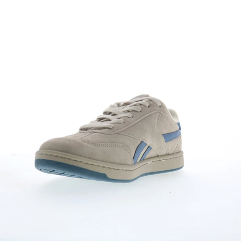 Reebok Forte Lounger Mens Gray Suede Lace Up Lifestyle Sneakers Shoes