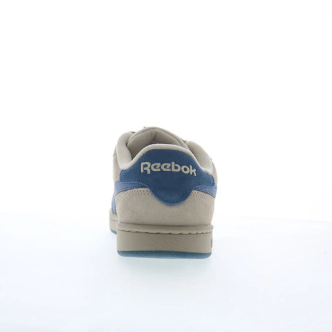 Reebok Forte Lounger Mens Gray Suede Lace Up Lifestyle Sneakers Shoes
