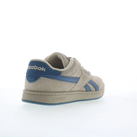 Reebok Forte Lounger Mens Gray Suede Lace Up Lifestyle Sneakers Shoes