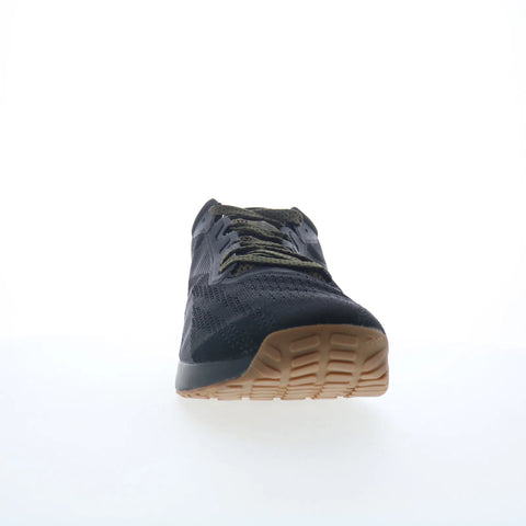 Reebok Nano X1 Mens Black Canvas Lace Up Athletic Cross Training Shoes