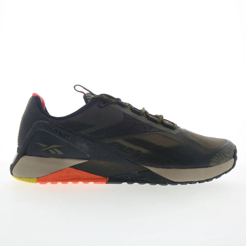 Reebok Nano X1 TR Adventure Mens Green Canvas Athletic Cross Training Shoes