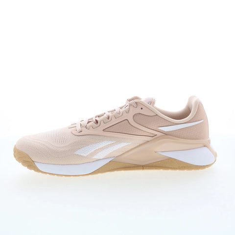 Reebok Nano X2 Womens Pink Mesh Lace Up Athletic Cross Training Shoes