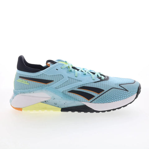 Reebok Nano X2 TR Adventure Womens Blue Canvas Athletic Cross Training Shoes