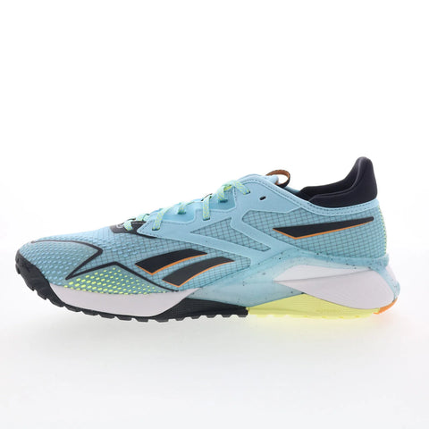 Reebok Nano X2 TR Adventure Womens Blue Canvas Athletic Cross Training Shoes
