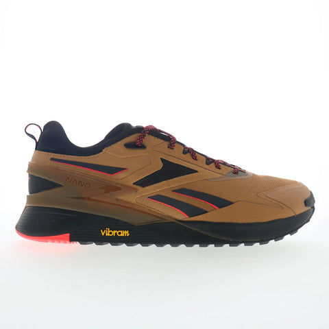 Reebok Nano X3 Adventure Mens Brown Canvas Athletic Cross Training Shoes