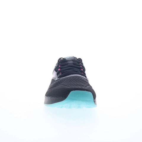 Reebok Nano X4 Mens Black Mesh Lace Up Athletic Cross Training Shoes