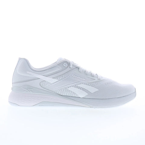 Reebok Nano X5 Womens Gray Synthetic Lace Up Athletic Cross Training Shoes